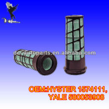 Filtro de ar do caminhão de elevador &amp; da empilhadeira para HYSTER 1574111, YALE 580053908